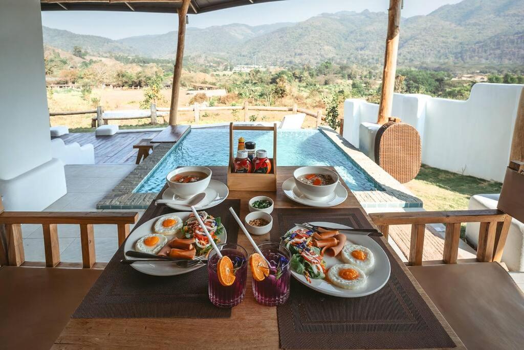 Elephantpoolvilla Maetang Chiangmai Ban Muang Kut Экстерьер фото